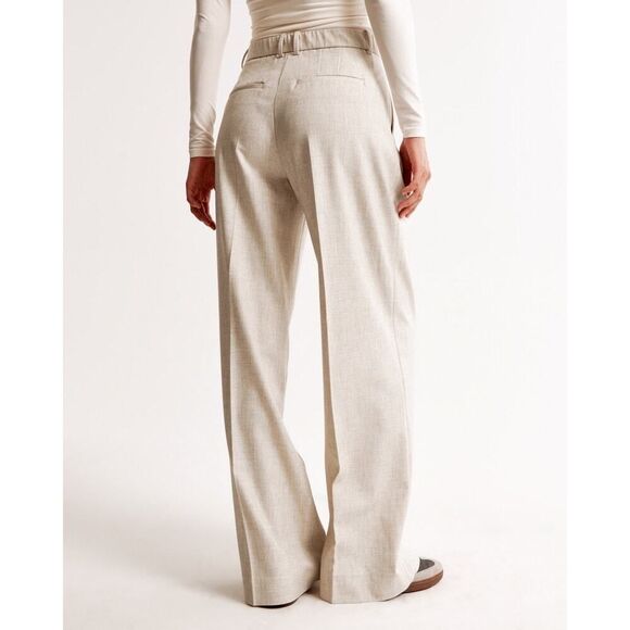 Abercrombie & Fitch Harper Ultra Wide Leg Pants Size Size 31 Long - Picture 4 of 10